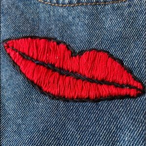 Jean Lips 👄 skirt